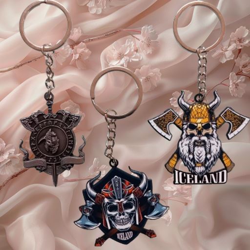 Keychains with viking desgins Keychains with viking desgins